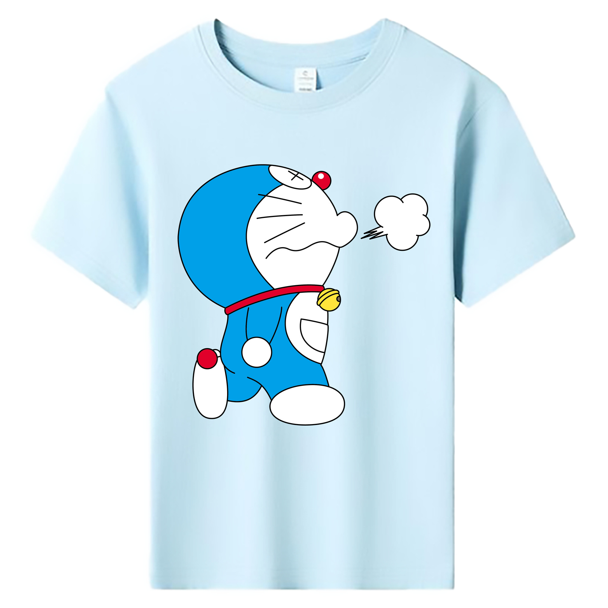 （画像用） ドラえもん Doraemon 綿100％キッズTシャツ（フロントプリント）